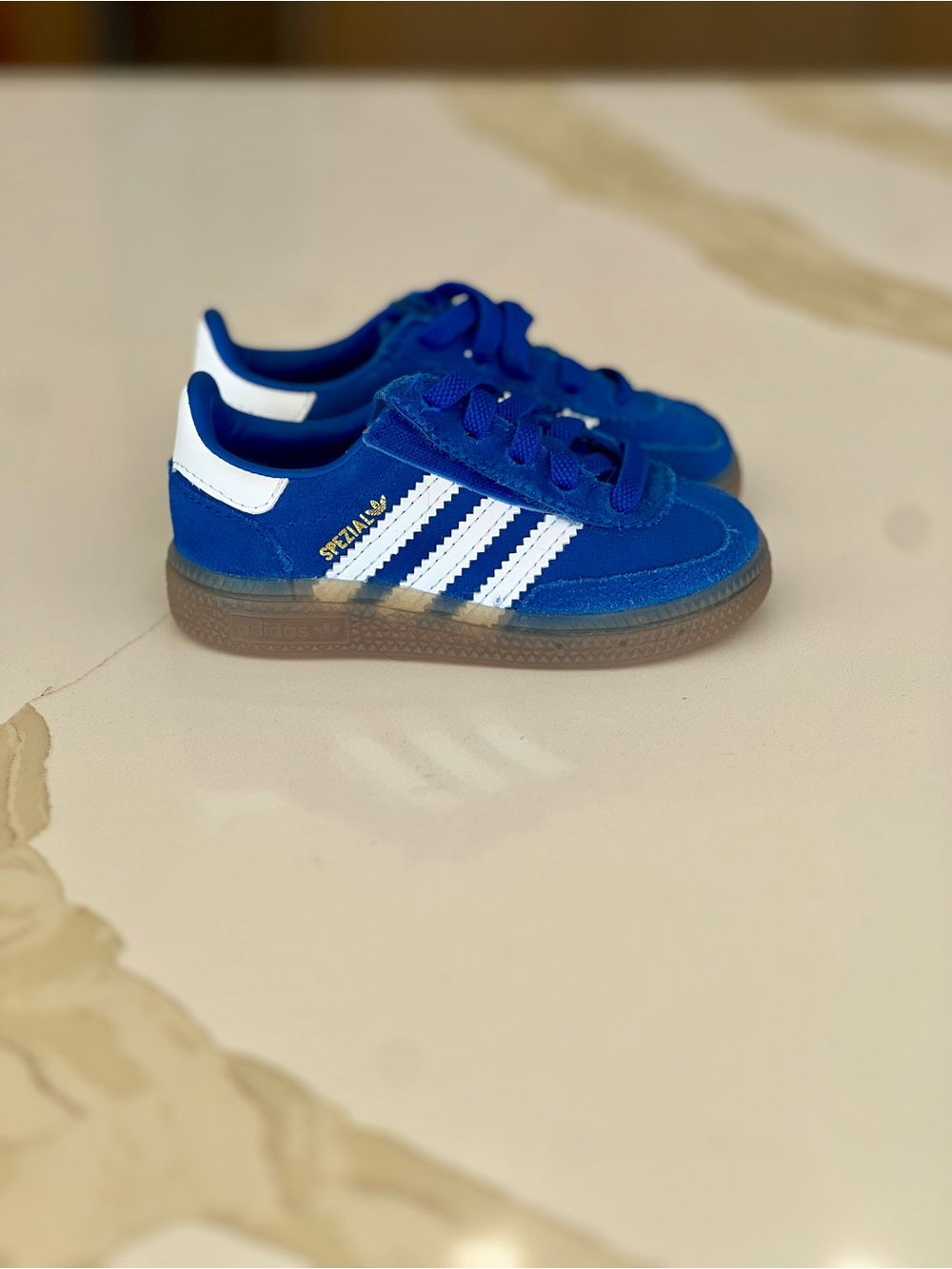 Adidas Kids Spezial Suede Sneakers in Blue